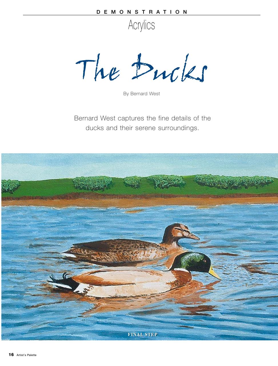 Artist's Palette Preview Pages