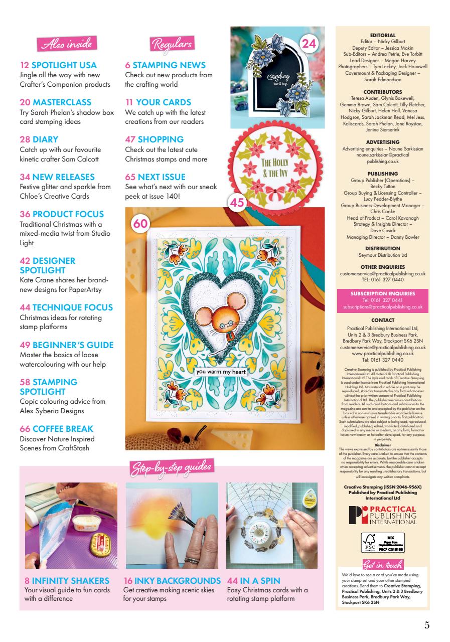 Creative Stamping Preview Pages