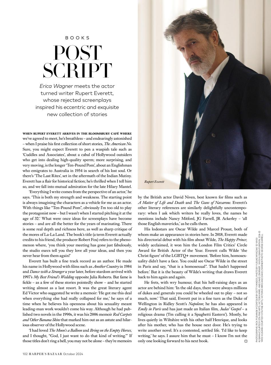 Harper's Bazaar Preview Pages