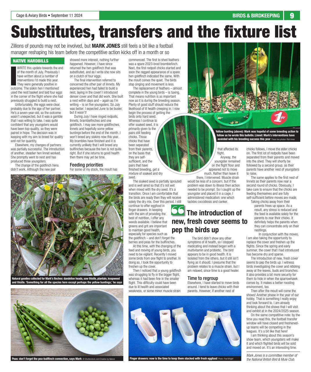 Cage & Aviary Birds Preview Pages