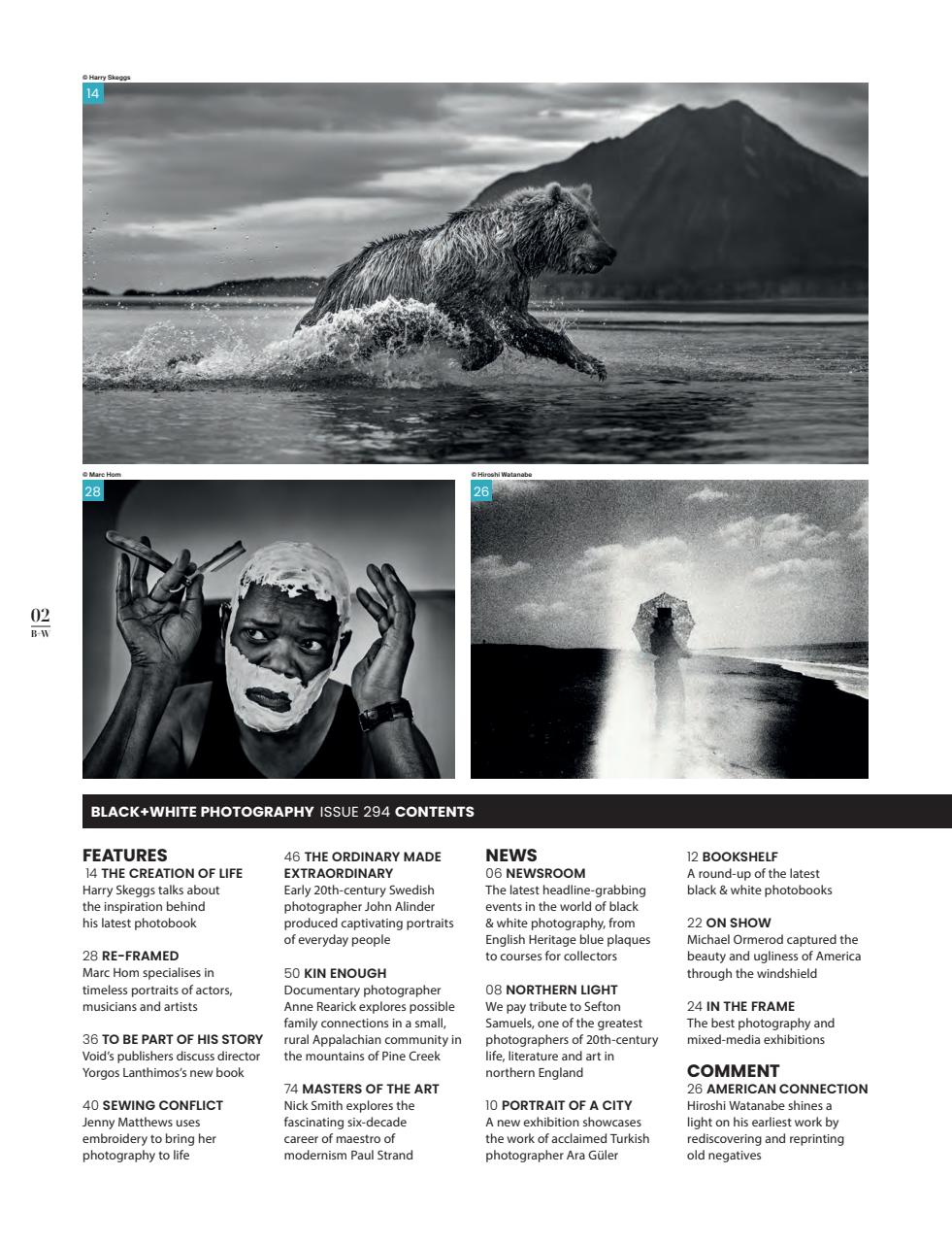 Black+White Photography Preview Pages