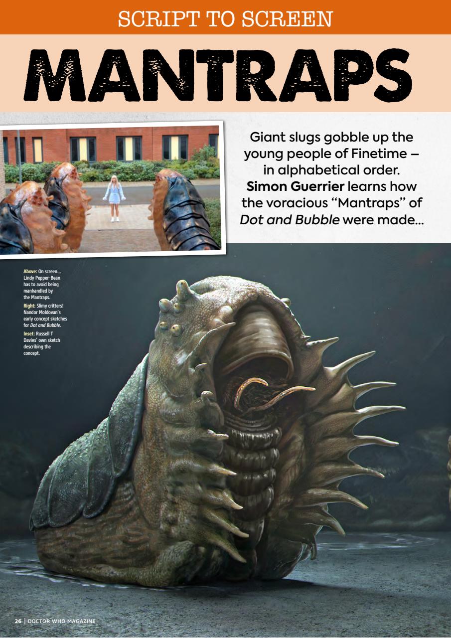Doctor Who Magazine Preview Pages