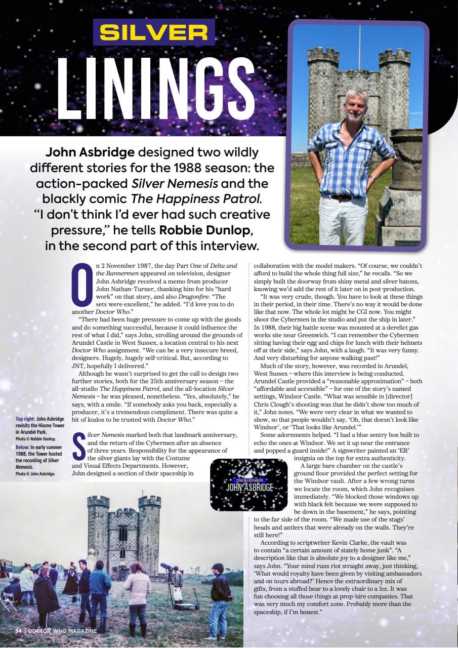 Doctor Who Magazine Preview Pages