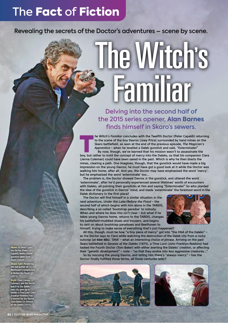 Doctor Who Magazine Preview Pages