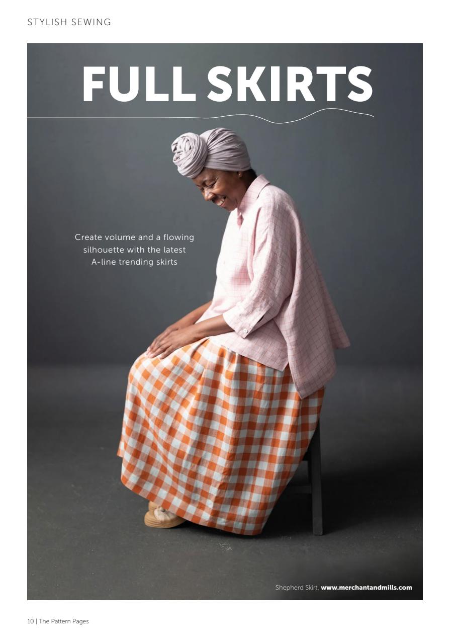 The Pattern Pages Sewing Magazine Preview Pages