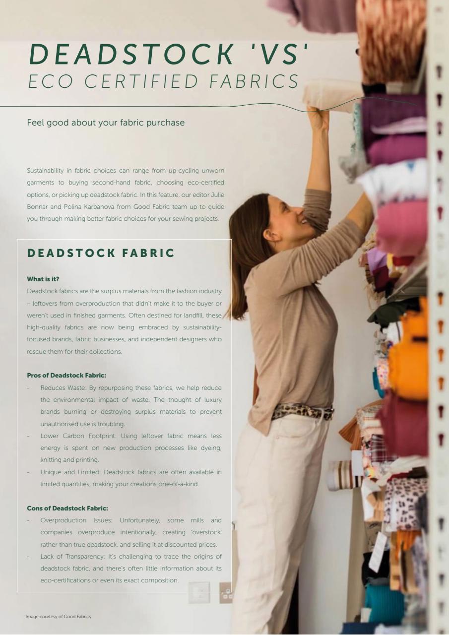 The Pattern Pages Sewing Magazine Preview Pages