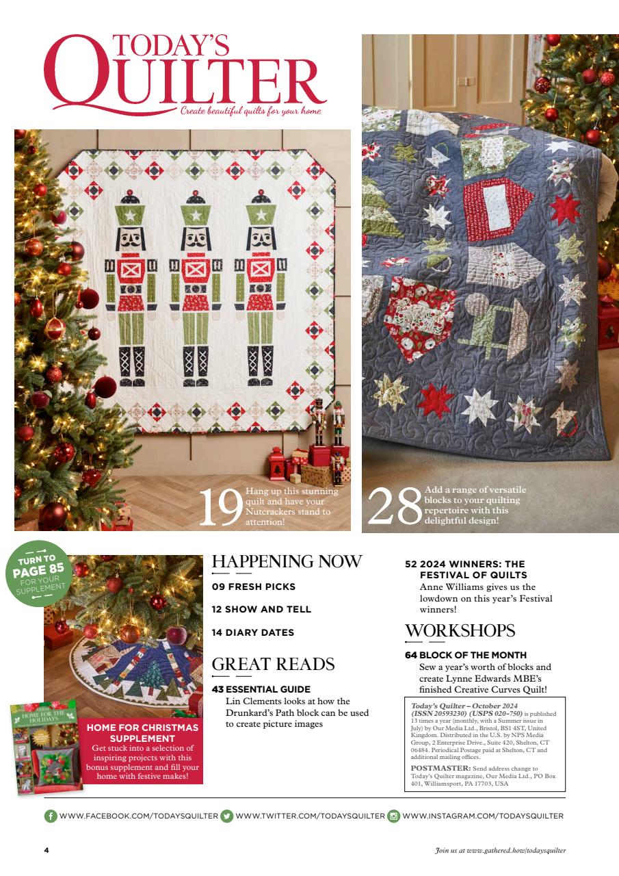 Today’s Quilter Preview Pages