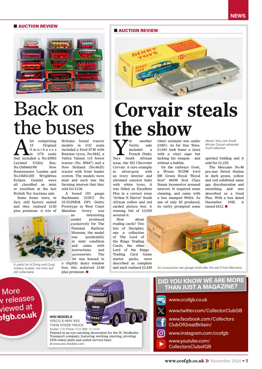 Collectors Gazette Preview Pages