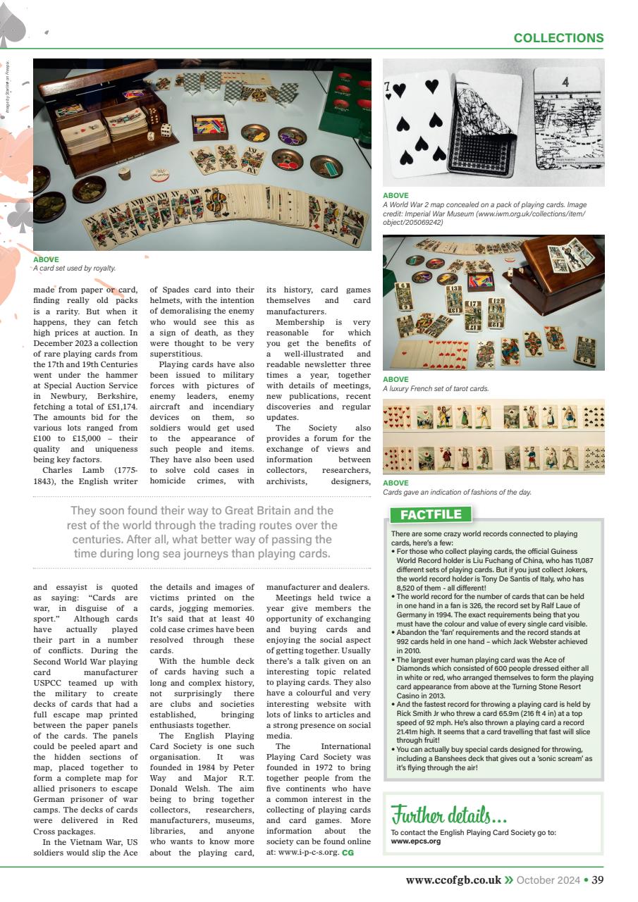 Collectors Gazette Preview Pages