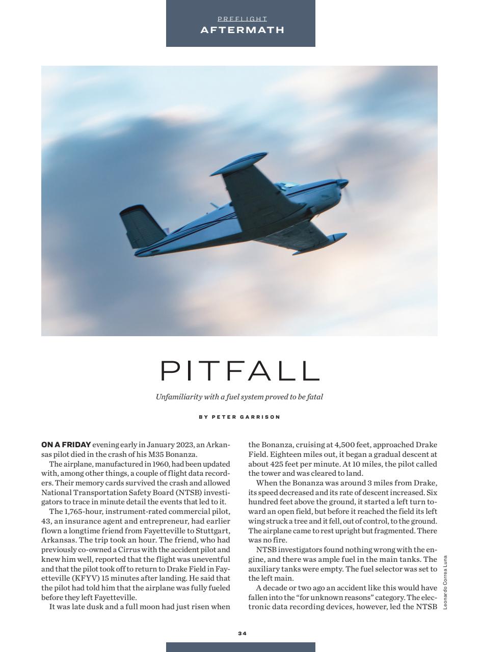 FLYING Magazine Preview Pages