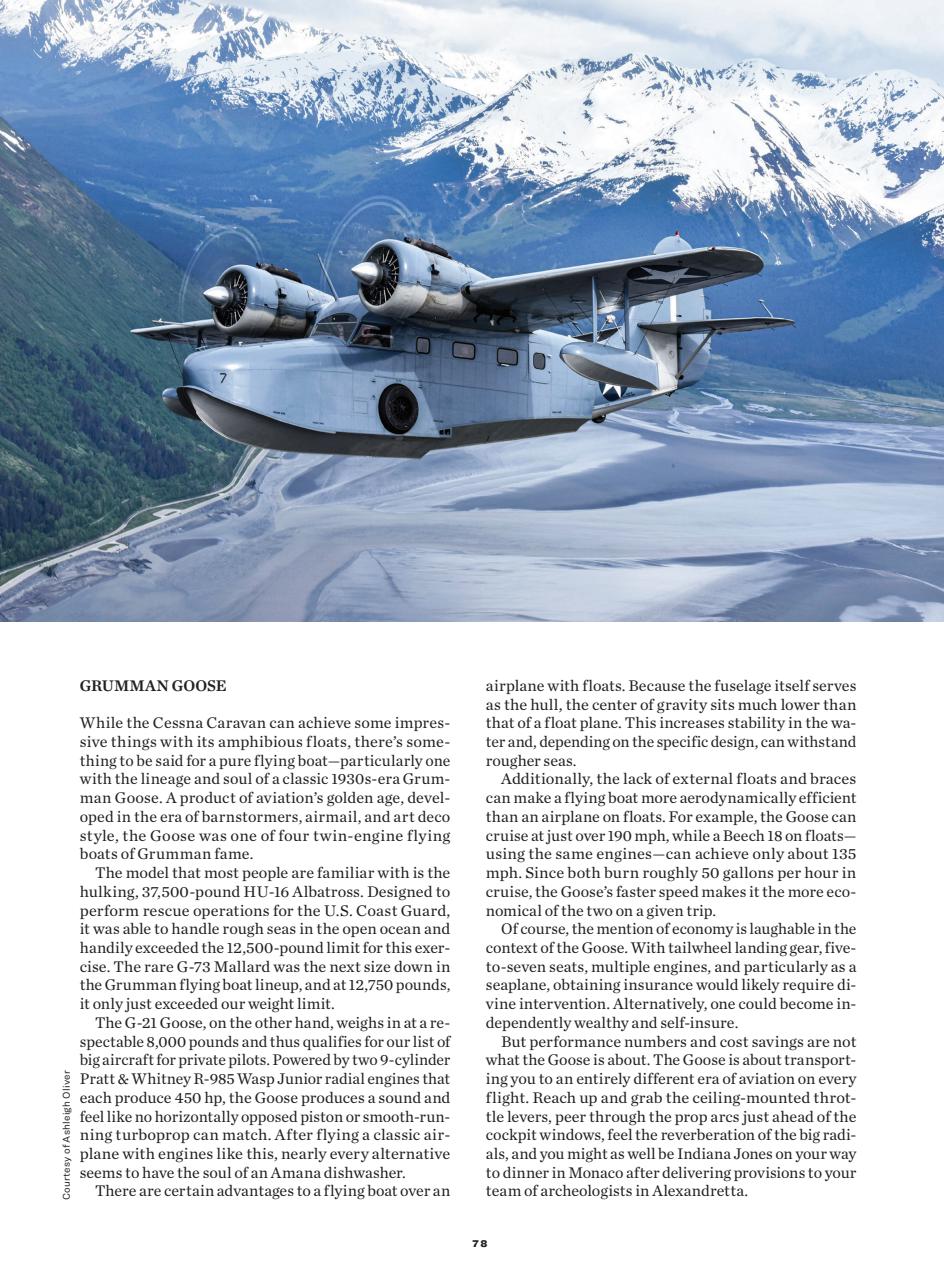 FLYING Magazine Preview Pages