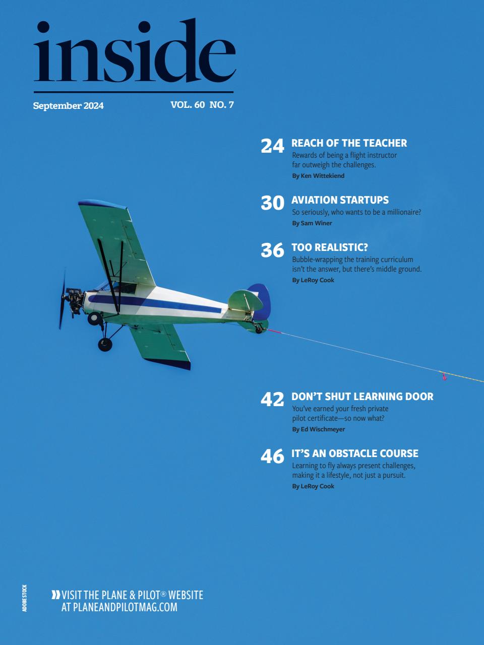 Plane & Pilot Preview Pages