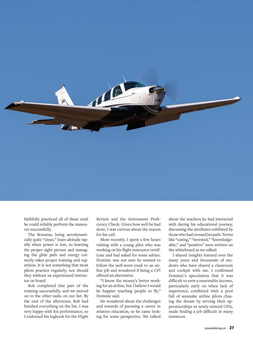 Plane & Pilot Preview Pages
