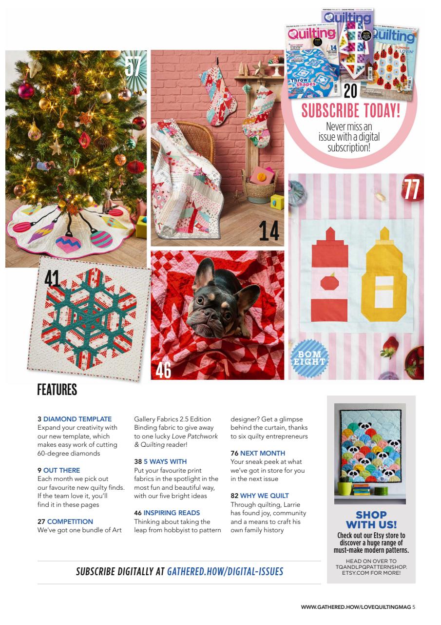 Love Patchwork & Quilting Preview Pages