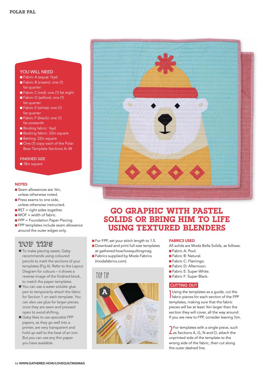 Love Patchwork & Quilting Preview Pages