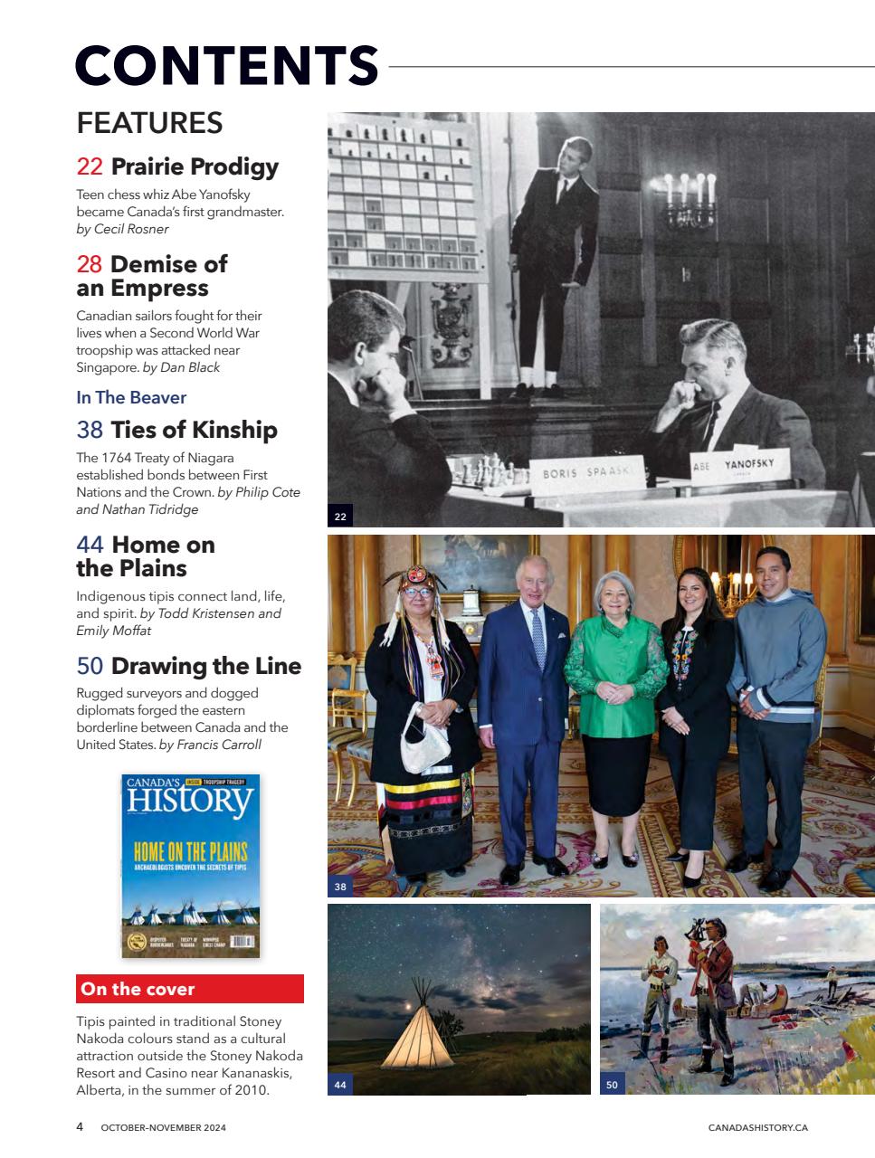 Canada's History Preview Pages