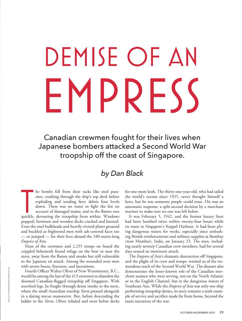 Canada's History Preview Pages