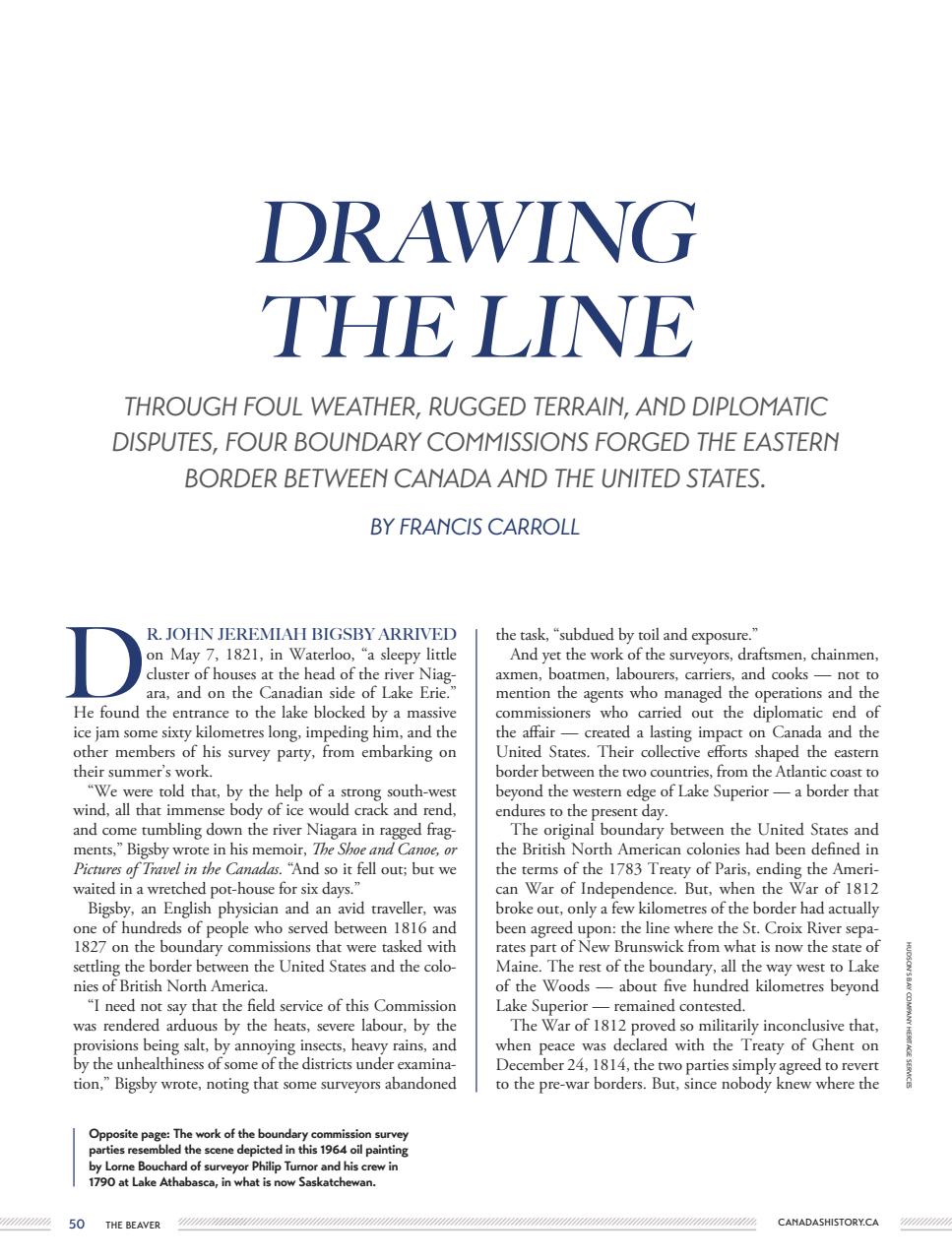 Canada's History Preview Pages