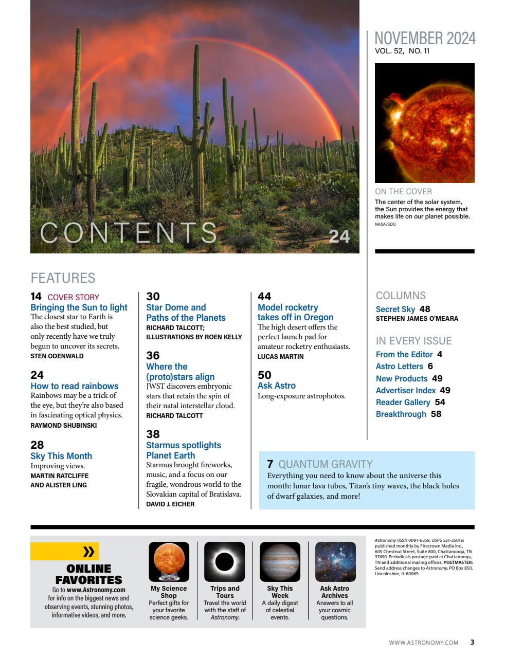 Astronomy Preview Pages