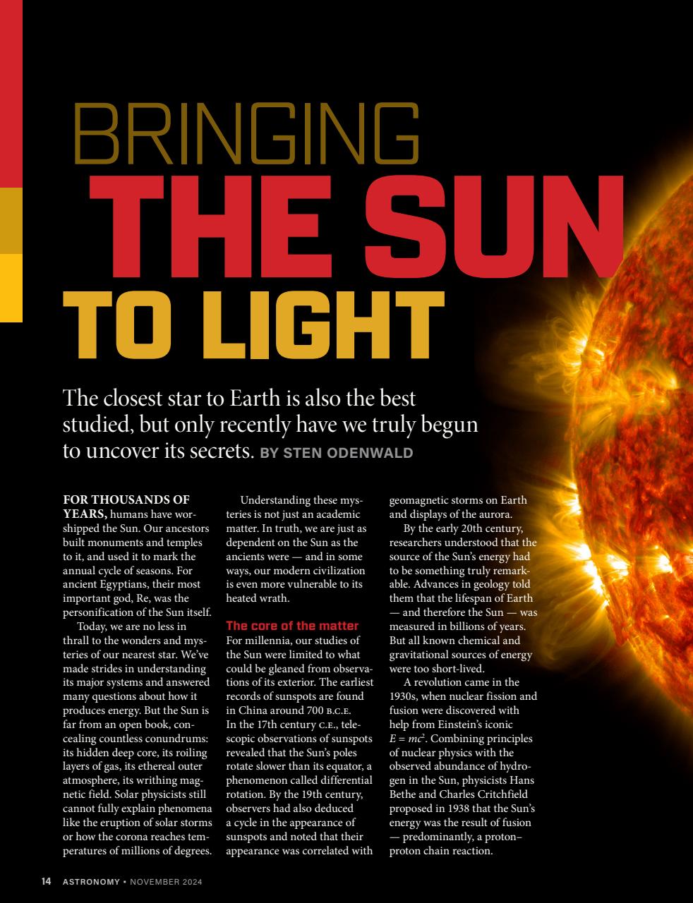 Astronomy Preview Pages