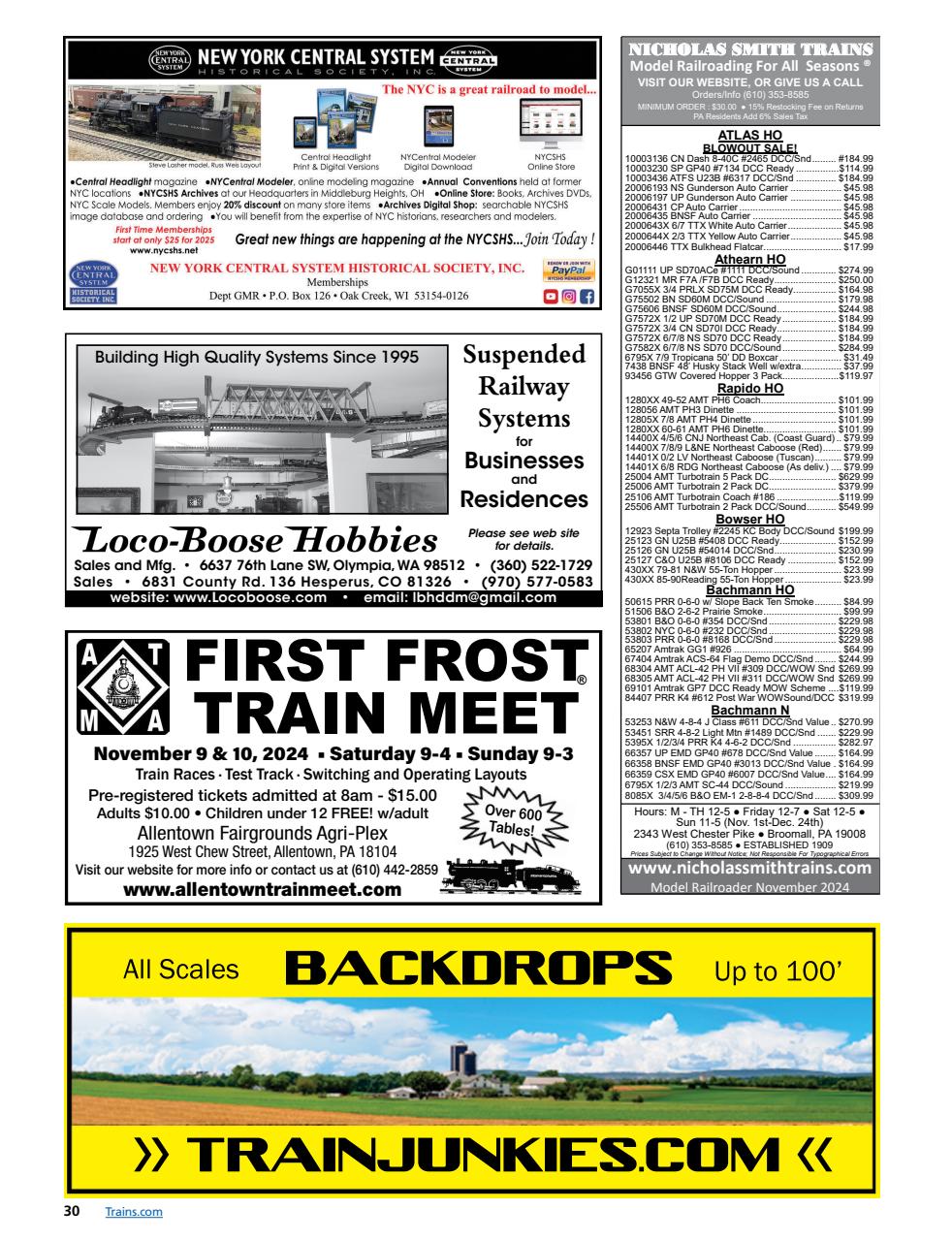 Model Railroader Preview Pages