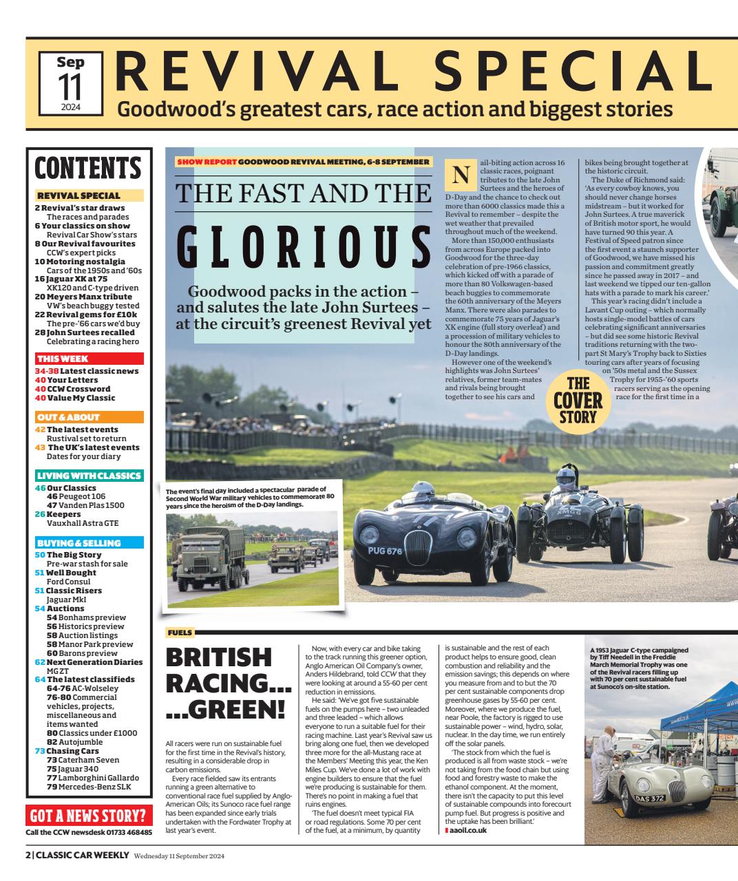 Classic Car Weekly Preview Pages