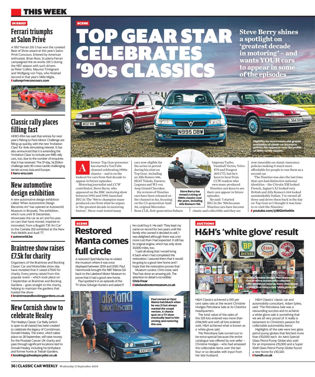 Classic Car Weekly Preview Pages