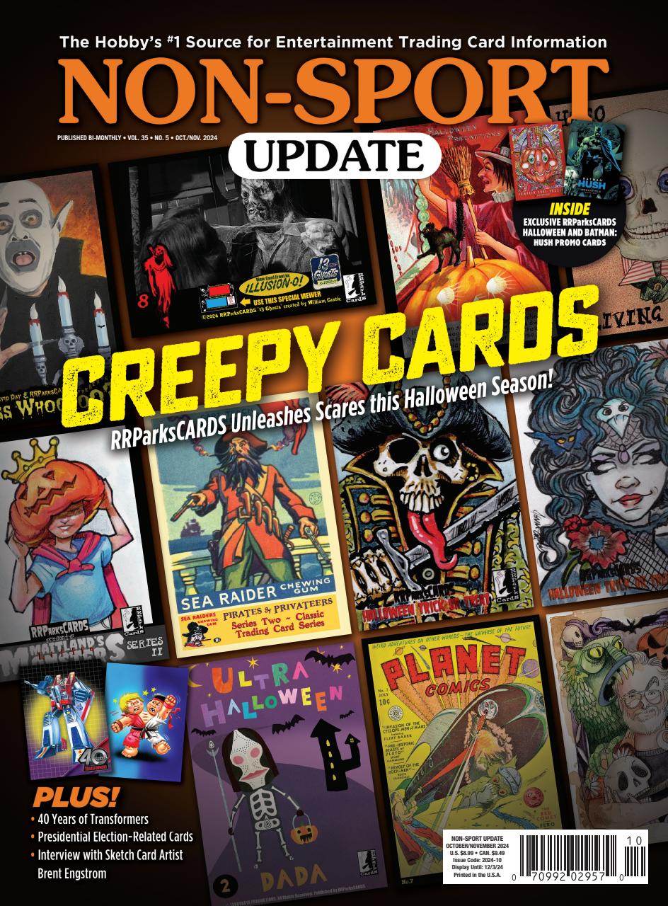 Non-Sport Update Magazine Preview Pages