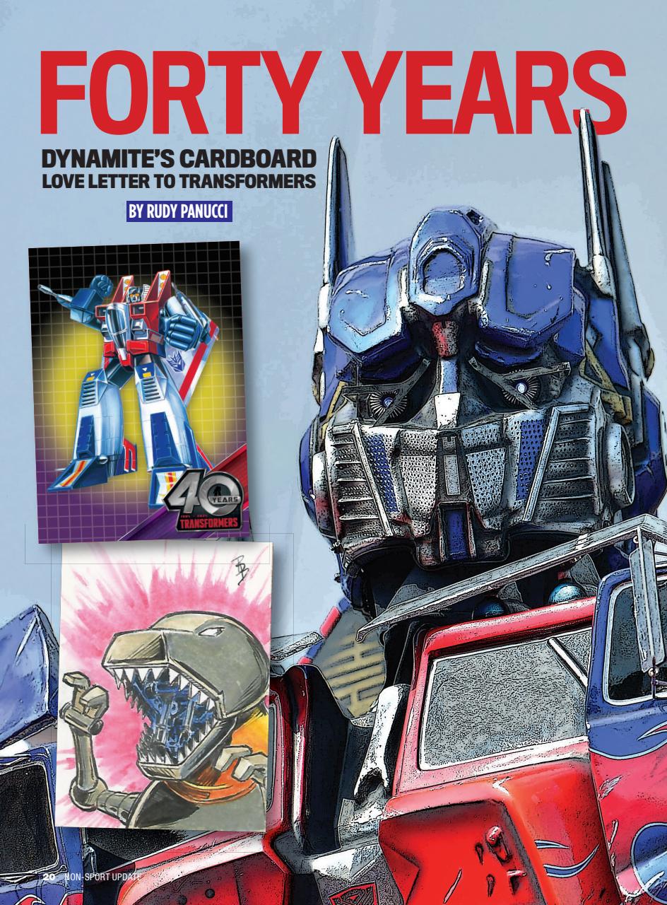 Non-Sport Update Magazine Preview Pages