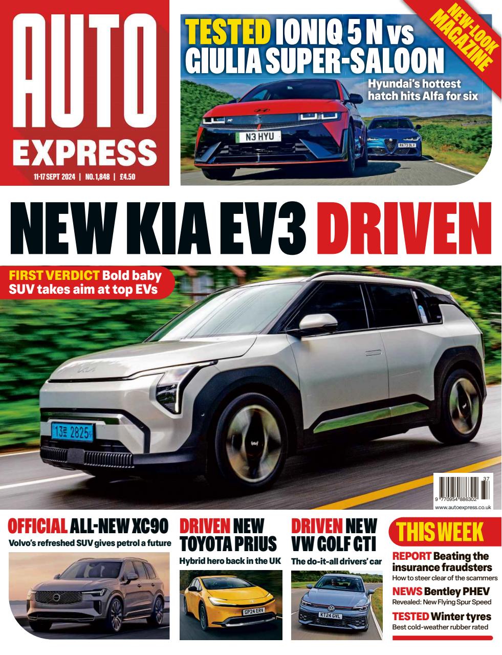 Auto Express Preview Pages