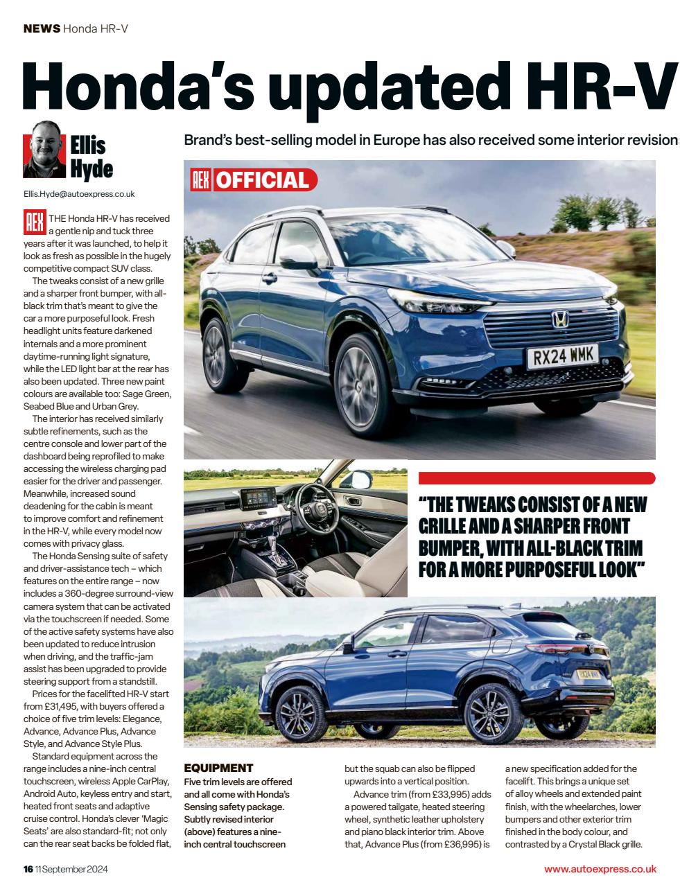 Auto Express Preview Pages