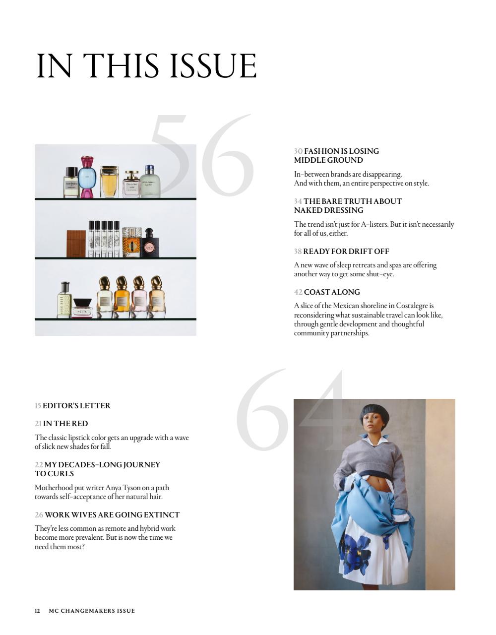 Marie Claire US Preview Pages