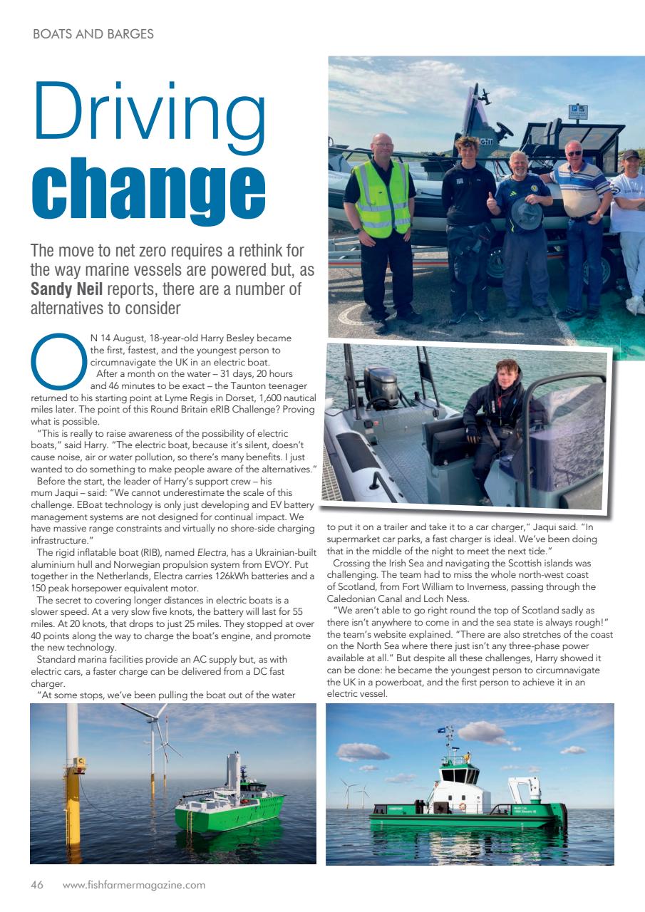 Fish Farmer Magazine Preview Pages