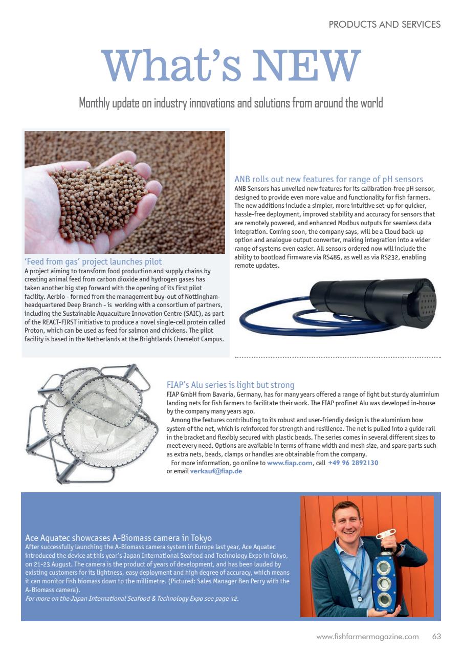 Fish Farmer Magazine Preview Pages