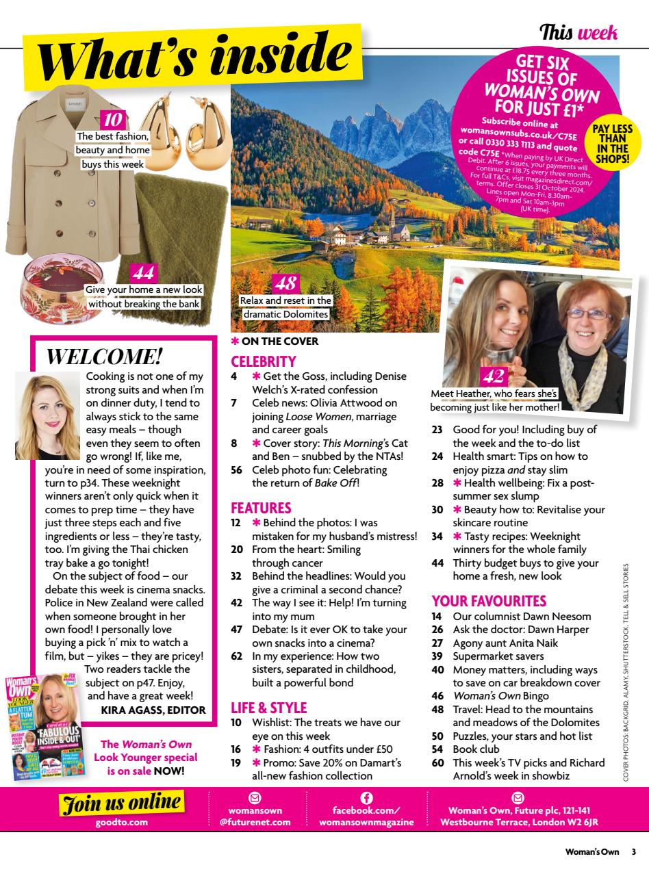 Woman's Own Preview Pages