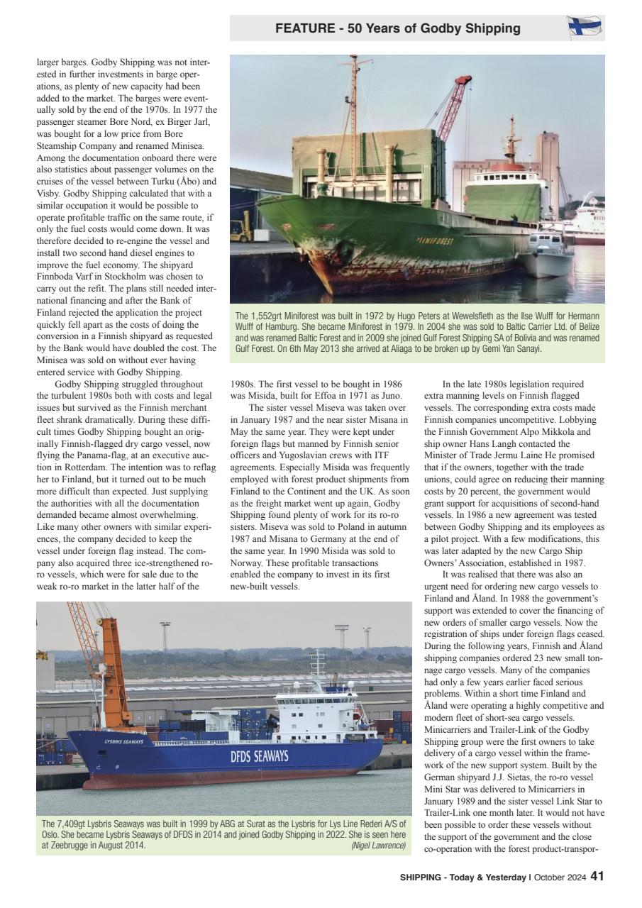 Shipping Today & Yesterday Preview Pages