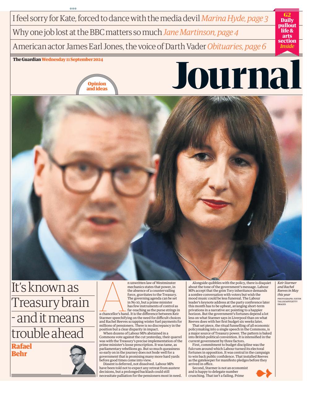 The Guardian Newspaper Preview Pages