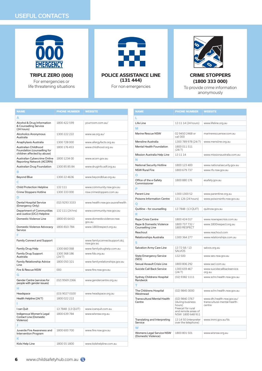 NSW Child Safety Handbook Preview Pages