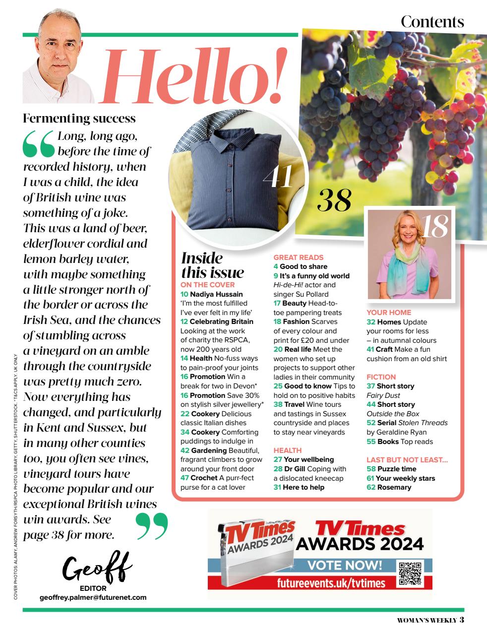 Woman's Weekly Preview Pages