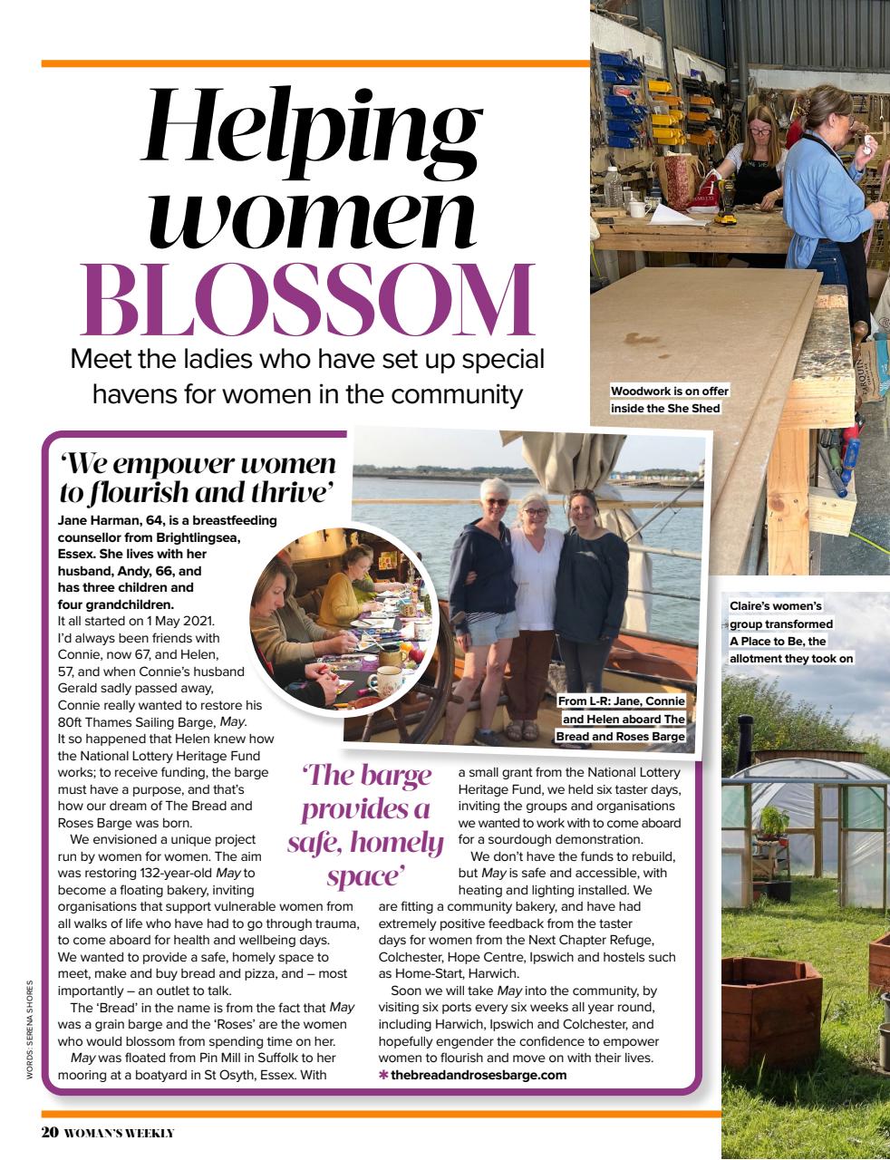 Woman's Weekly Preview Pages