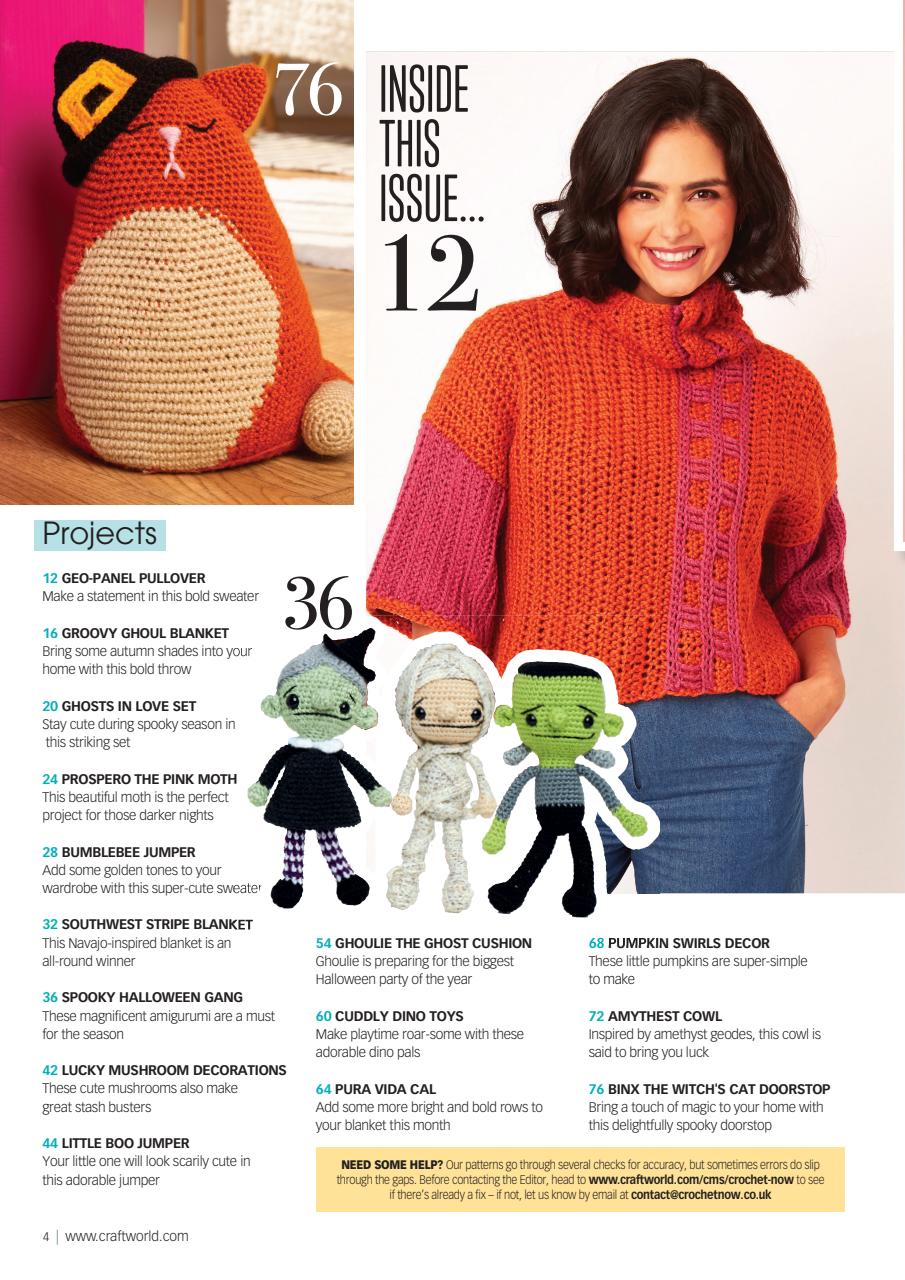 Crochet Now Magazine Preview Pages