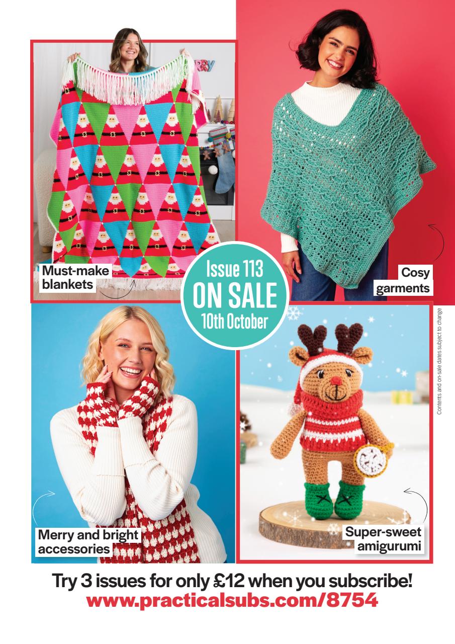 Crochet Now Magazine Preview Pages