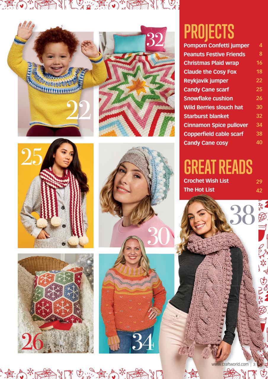 Crochet Now Magazine Preview Pages