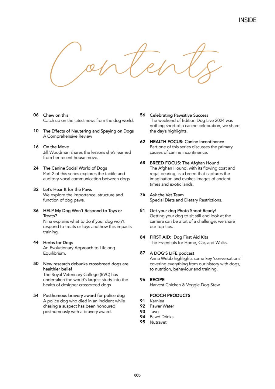 Edition Dog Preview Pages