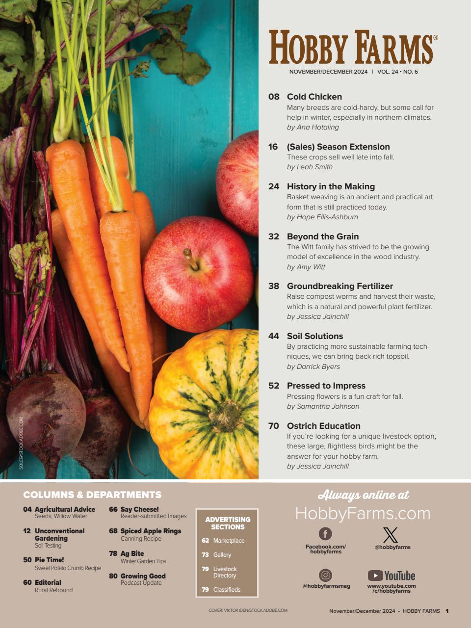 Hobby Farms Magazine Preview Pages