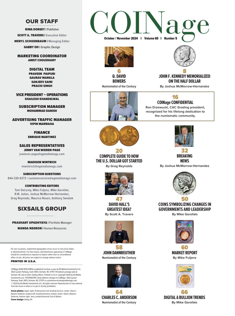 COINage Magazine Preview Pages