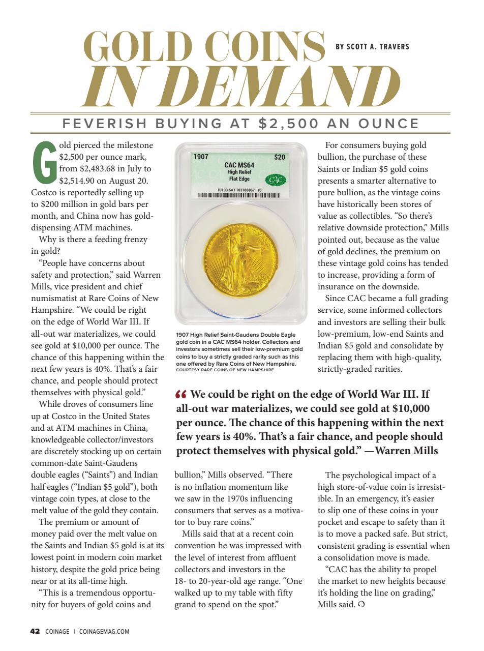 COINage Magazine Preview Pages