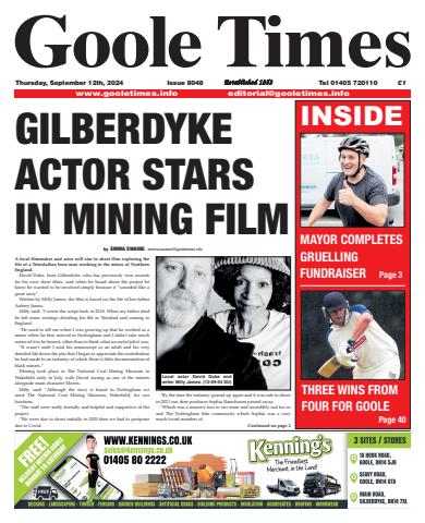 Goole Times issue September 12th 2024