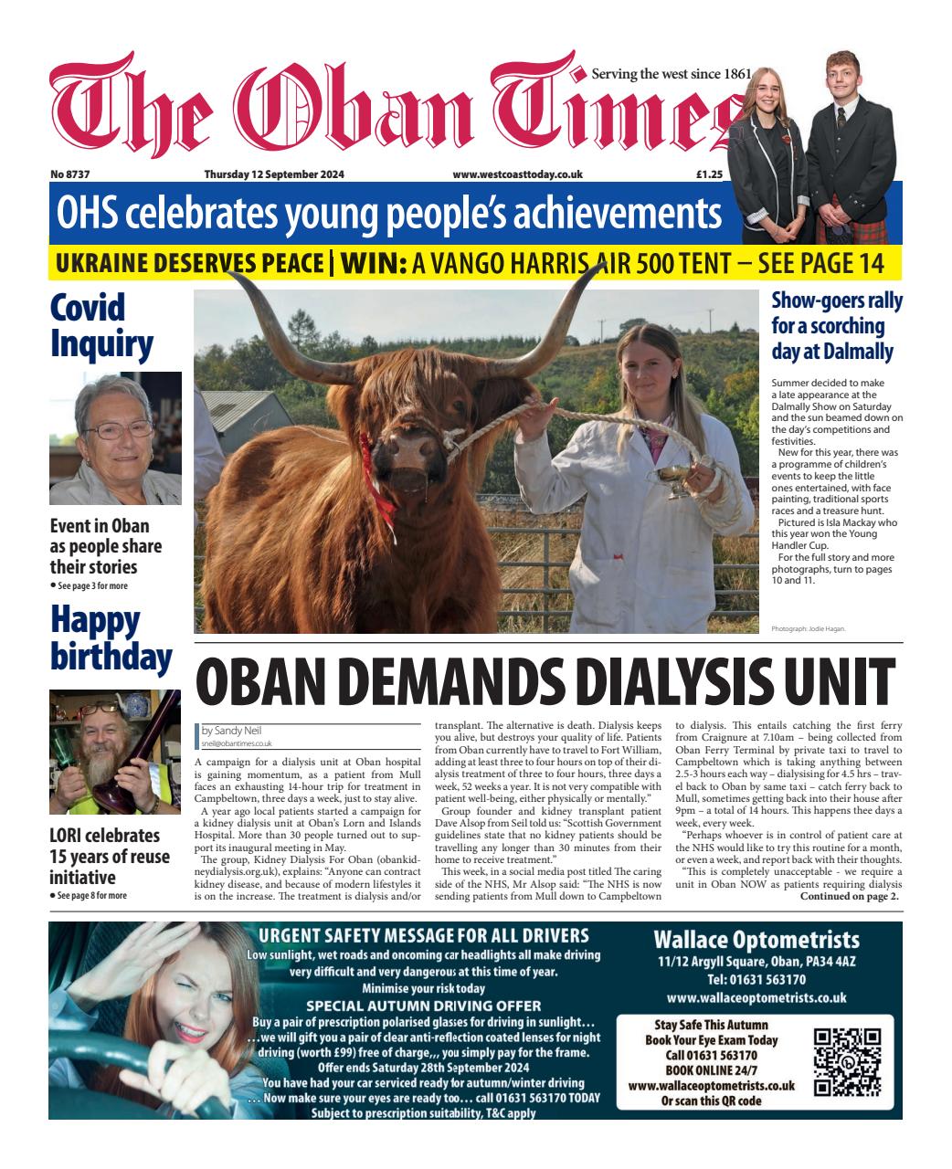 The Oban Times & Lochaber Times Preview Pages