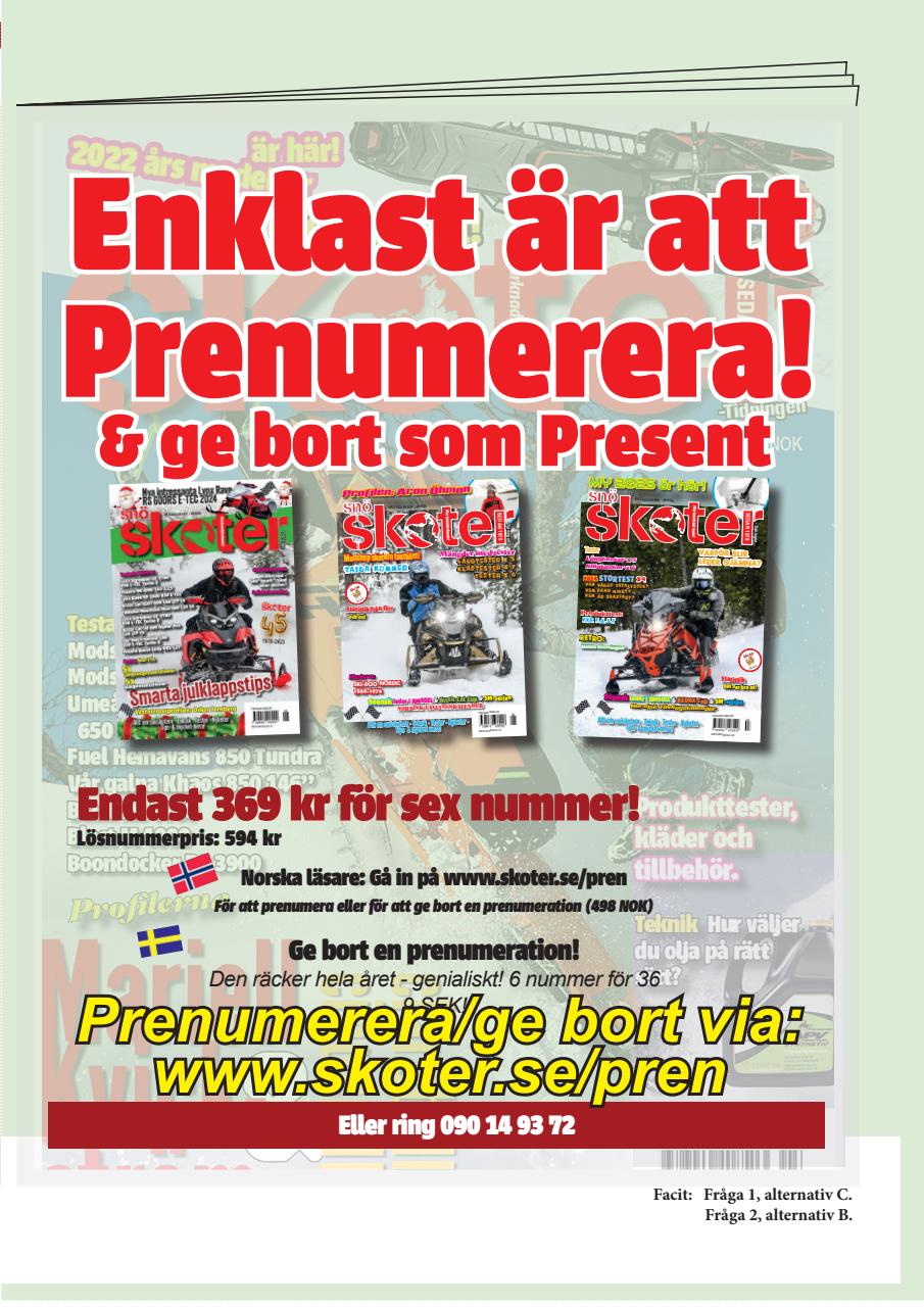 Tidningen Snöskoter Preview Pages